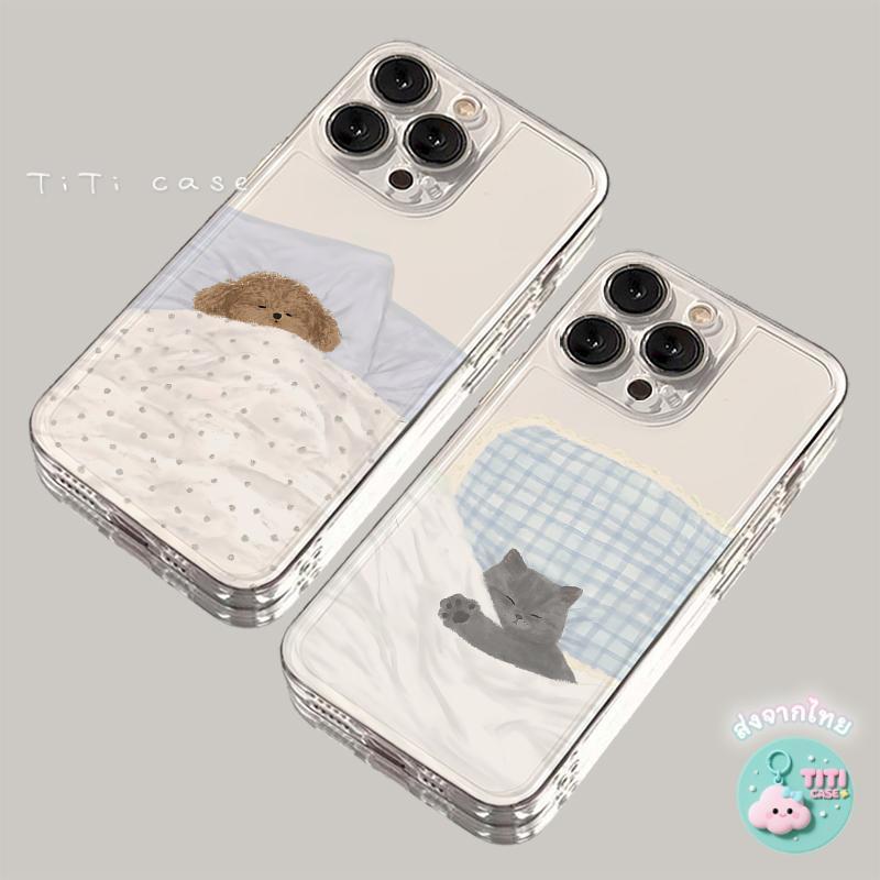 TiTi การแสดงออกของคู่รัก เคสไอโฟน For iPhone 13 11 12 17 16 Pro Max 14 15 Pro Max 7 8 Plus XR XS Max X 15 Pro SE Case