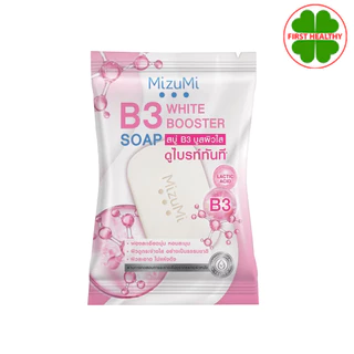 Mizumi B3 soap white booster " สบู่ก้อน มิซึมิ " ( 1 ก้อน 60 กรัม )