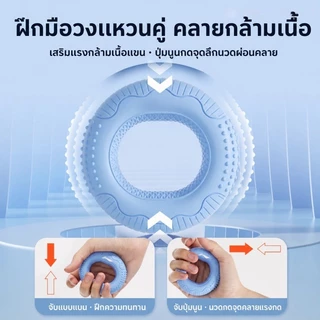 ลูกบอลนวดมือ อุปกรณ์บริหารมือ ลูกบอลบริหารมือ 20-80 ปอนด์ โดปามีน อุปกรณ์ฝึกความแข็งแกร่ง