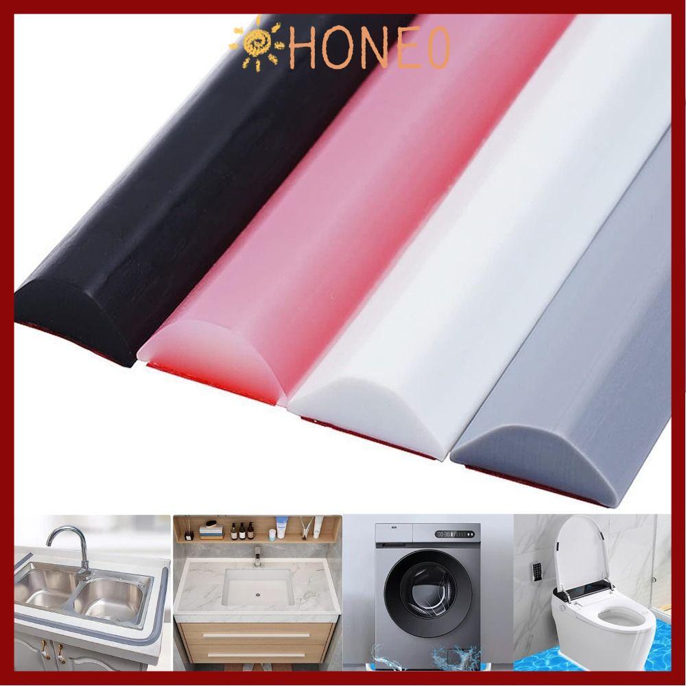 HONE Water Dam Guard, ธรณีประตูห้องน้ํา, ซิลิโคนพับได้มืออาชีพเปียกแห้งแยกน้ํา Stopper Wash