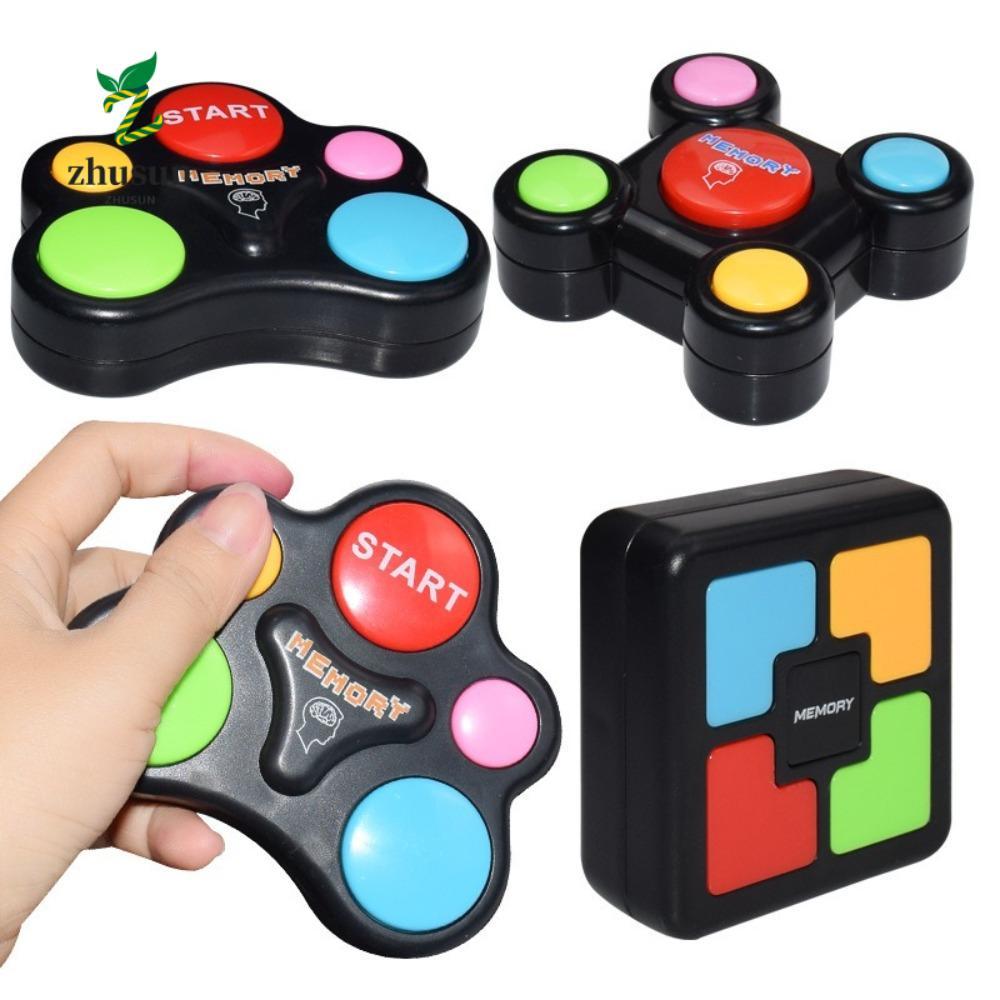 เกมหน่วยความจํา ZHUSUN|เกม Simon เอฟเฟกต์เสียงหลายบุคคล, เกมประสานมือไฟ LED ที่แข่งขันได้คุณภาพสูงการเล่นเพื่อการศึกษา