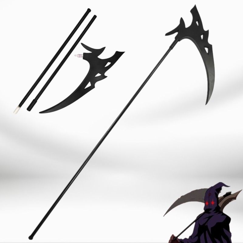 [Pre Order]  👻 ต้อนรับฮาโลวีน! พร็อพเคียว "ยมทูต/FFF Group" (Grim Reaper Scythe) | อุปกรณ์คอสเพลย์สุ