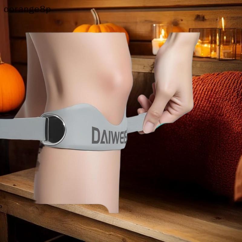 [ใหม่] 1PCS ซิลิโคน Patellar เข่า Pad Patellar แหวนเข่า Stabilizer ซิลิโคน Patellar Tendon สนับสนุนสายรัดสําหรับบาสเกตบอลวิ่งทุกวันใช้ [TH]