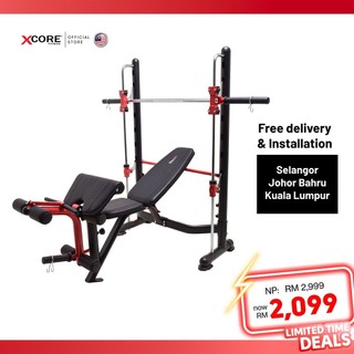 Half Smith Machine Smith Gym Bench XC311+