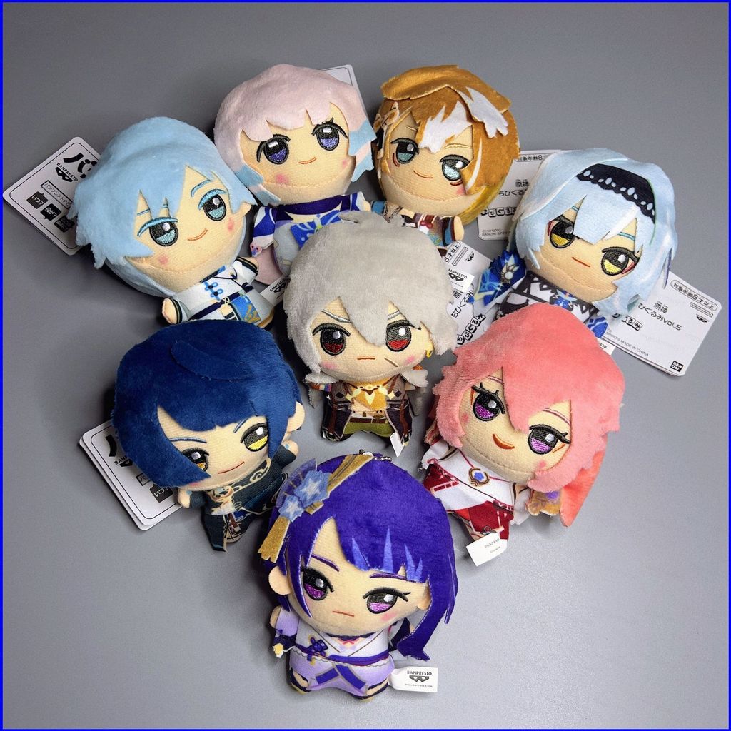 ZY1 Genshin Impact ตุ๊กตาตุ๊กตาของขวัญสําหรับสาวกระเป๋าจี้มีดโกน Beelzebul Kokomi Eula Yae Miko Goro