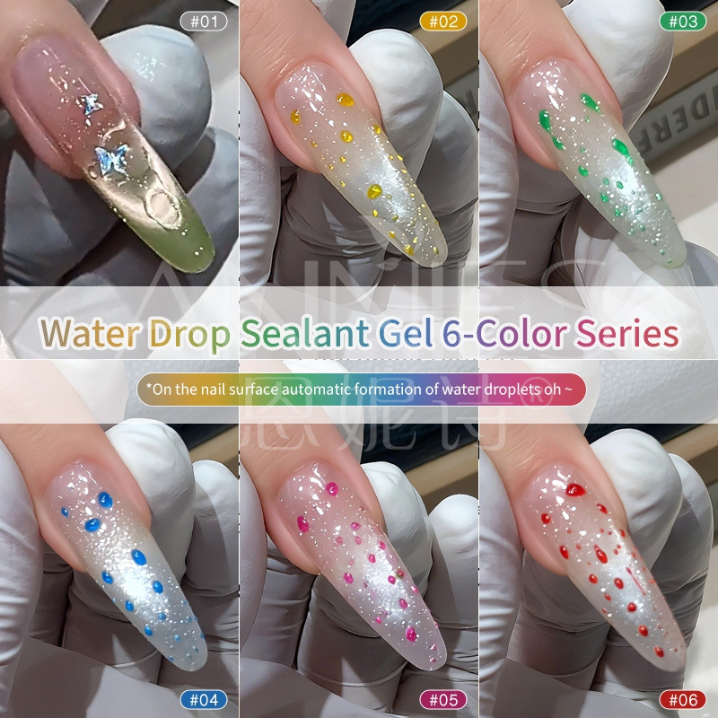 ANNIES ยาทาเล็บ Water Drop Finish 12ml เจลซีลชั้นท๊อป