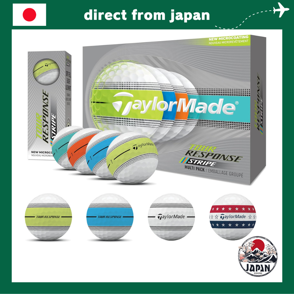 TAYLORMADE GOLF TM26 Tour Response Stripe Golf Balls - 2026 Model Collection