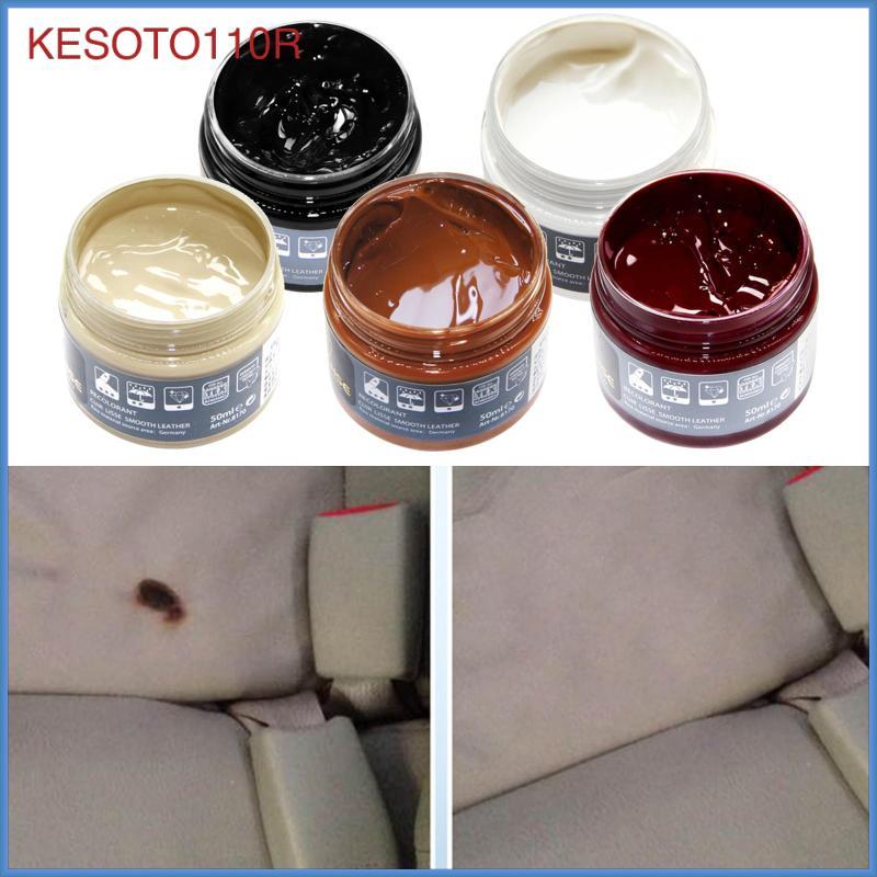 [kesoto110r] Recoloring Balm, -Color Refresher Conditioner, Repair for Sofa, Car Seats, Shoes - สีซ่