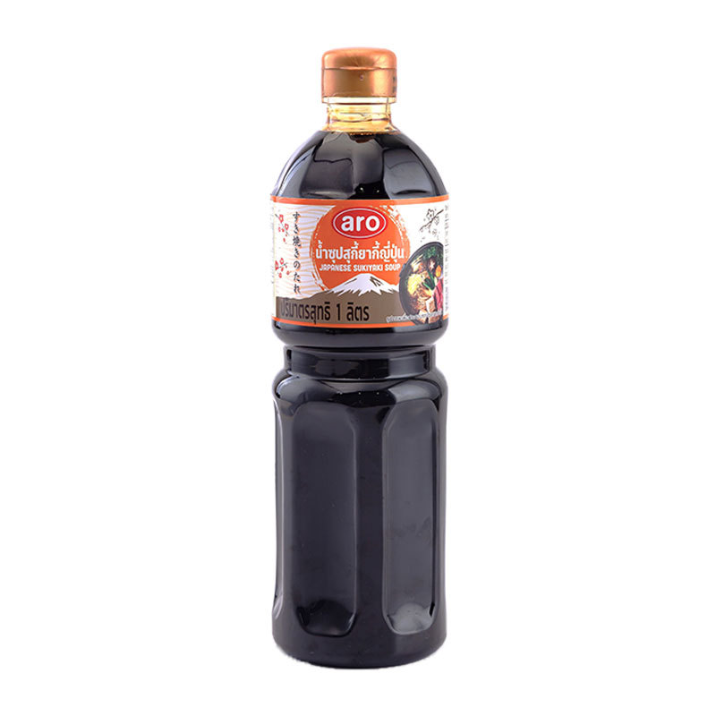 เอโร่ น้ำซุปสุกี้ยากี้ญี่ปุ่น 1 ล. (ARO Japanese Sukiyaki Soup 1 l)