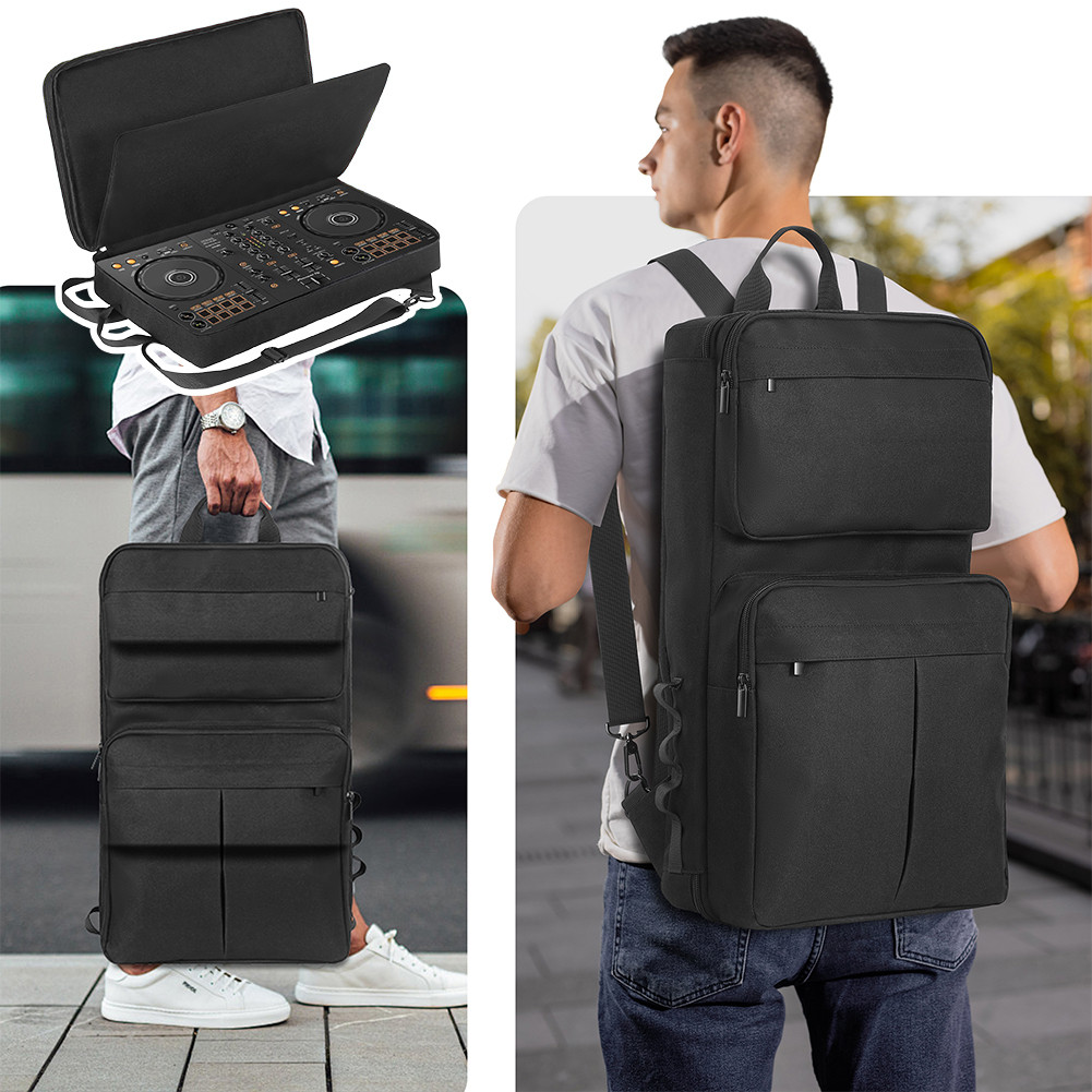 DJ กระเป๋าเป้สะพายหลังสําหรับ Pioneer DDJ-400 DDJ-FLX4 สําหรับ Roland DJ-202 DJ Controller Case Trav