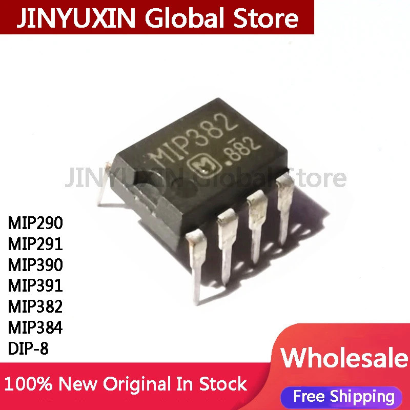 5 ชิ้น MIP290 MIP291 MIP390 MIP391 MIP382 MIP384 DIP-8 ชิป IC ในสต็อกขายส่ง