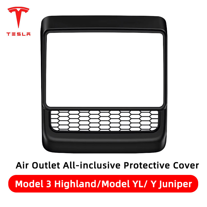 🚚จัดส่งจากไทย🚚ฝาครอบช่องระบายอากาศกลาง Tesla Model 3 Highland / New Y Juniper / Model YL กันฝุ่น กันน้ำ ติดตั้งง่าย