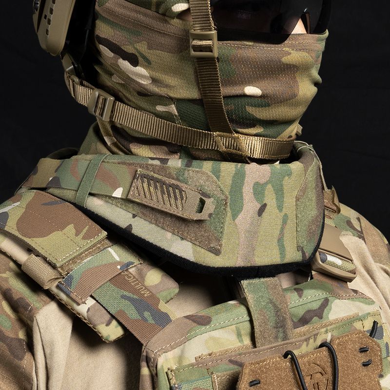 Tuotake เสื้อกั๊กยุทธวิธี Universal Collar Protector คอป้องกันคอใช้งานร่วมกับ JPC FCSK 6094 CPC