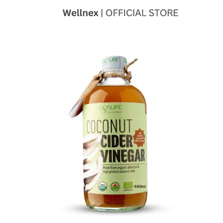 Agrilife อะกรีไลฟ์ น้ำส้มสายชูหมัก จากกะทิแก่ ไขมันต่ำ Coconut Cider Vinegar ขนาด 960 -480 - 240 มล.