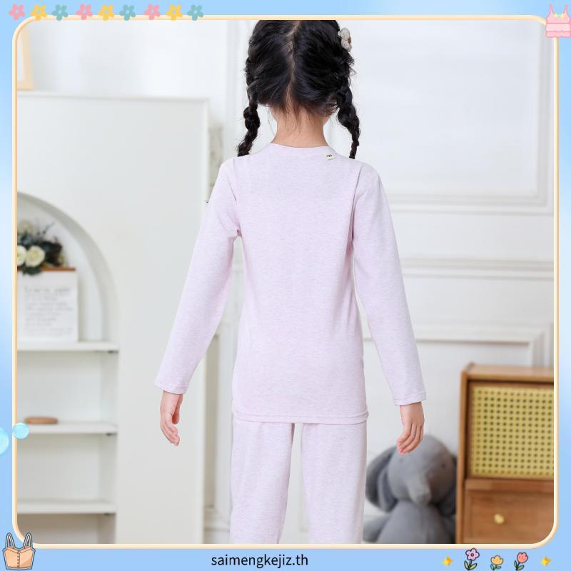 H&M(เอชแอนด์เอ็ม) ชุดนอนผ้าคอตตอนพิมพ์ลาย Girls Printed cotton pyjamas 1230485_9