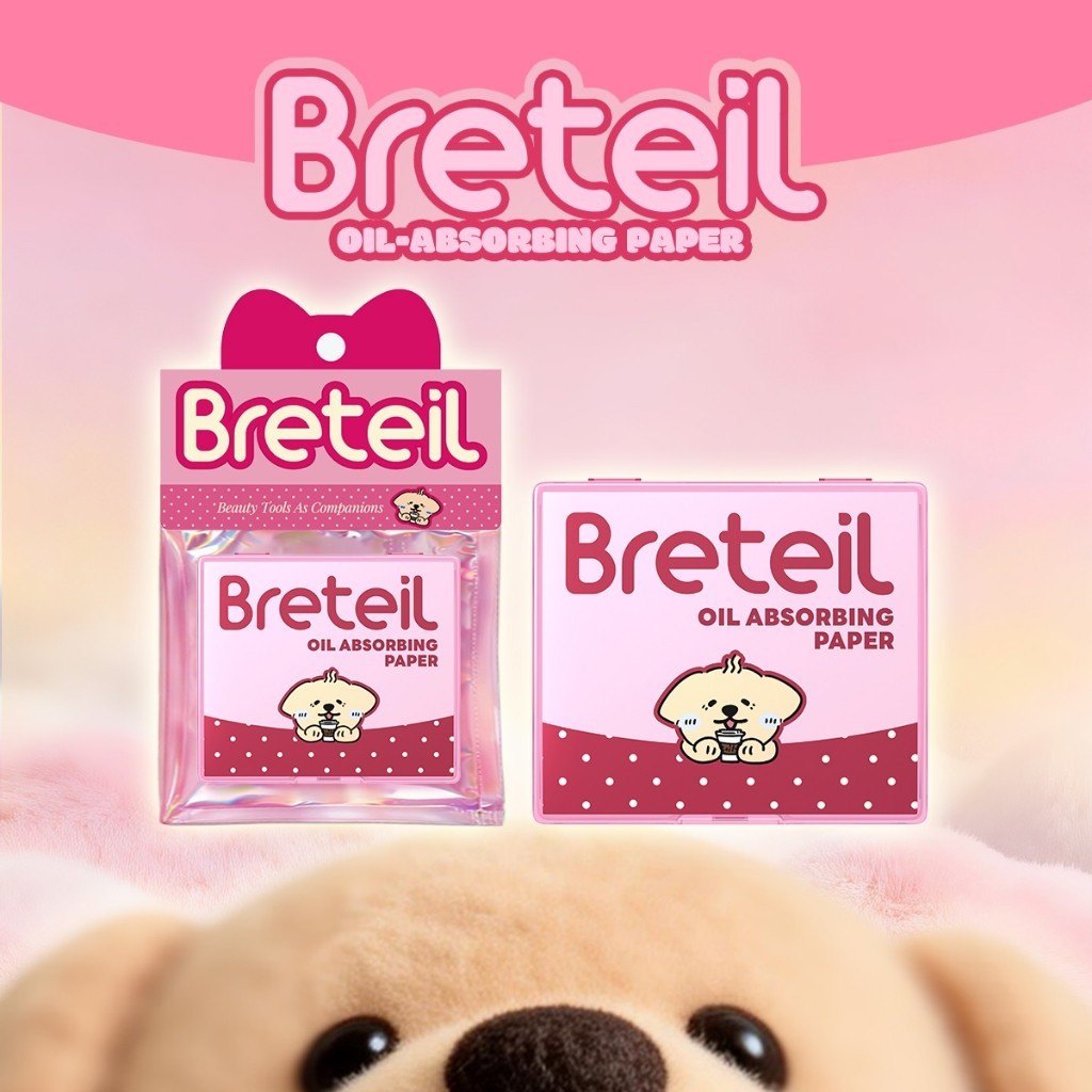 Breeil Oil Absorbing Paper กระดาษซับน้ํามันบนใบหน้าแบบใช้แล้วทิ้ง Daily Skincare BR-A21