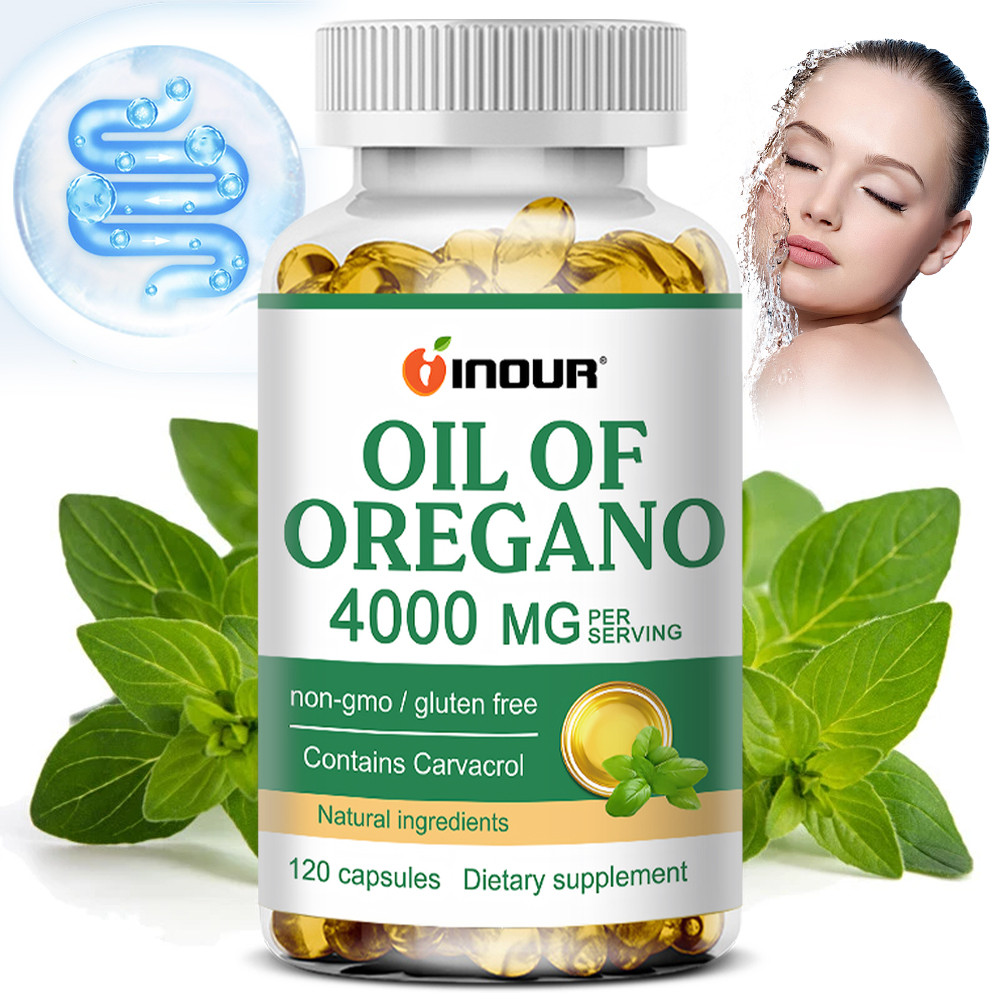 Oil of Oregano แคปซูล 4000mg | น้ำมันโอเรกาโน | สนับสนุนภูมิคุ้มกันและสุขภาพทั่วไป