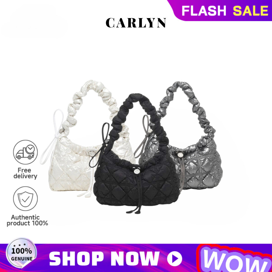 Carlyn JOY BAG กระเป๋าถือ-สะพายข้าง ปรับสายได้ | ดีไซน์คลาสสิก หนังคุณภาพดี ใช้ได้ทุกวัน