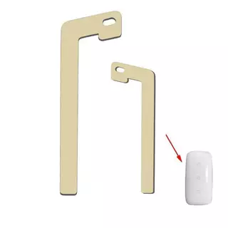 Flymesit Geely E5 Remote Key Replacement s ฉุกเฉินที่มีประสิทธิภาพใช้ 2/4 ชิ้นติดทนนาน EN