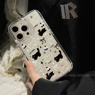 น่ารัก แมวสีดำ สวยงาม เคส For VIVO V60 V50 Lite V30 V29 V27 S17 Pro V29E Y93 Y91C Y29 Y31Pro Y15S Y15A Y01 4G T4X