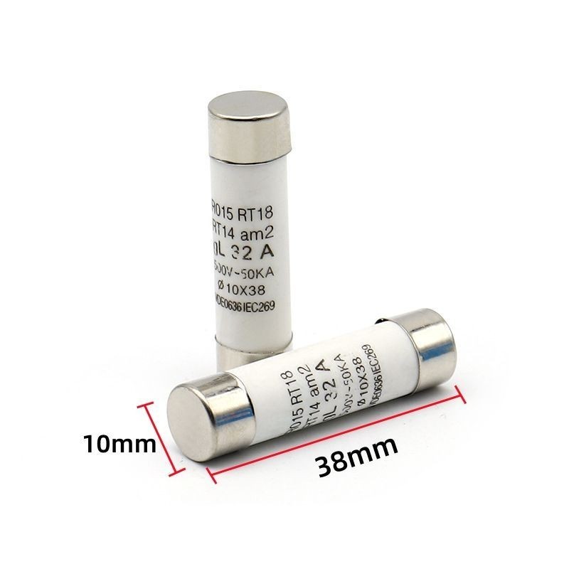 R RO15 ฟิวส์ 1 2 3 4 5 6 10 16A20 32A ฟิวส์ Core Tube R015 RT1