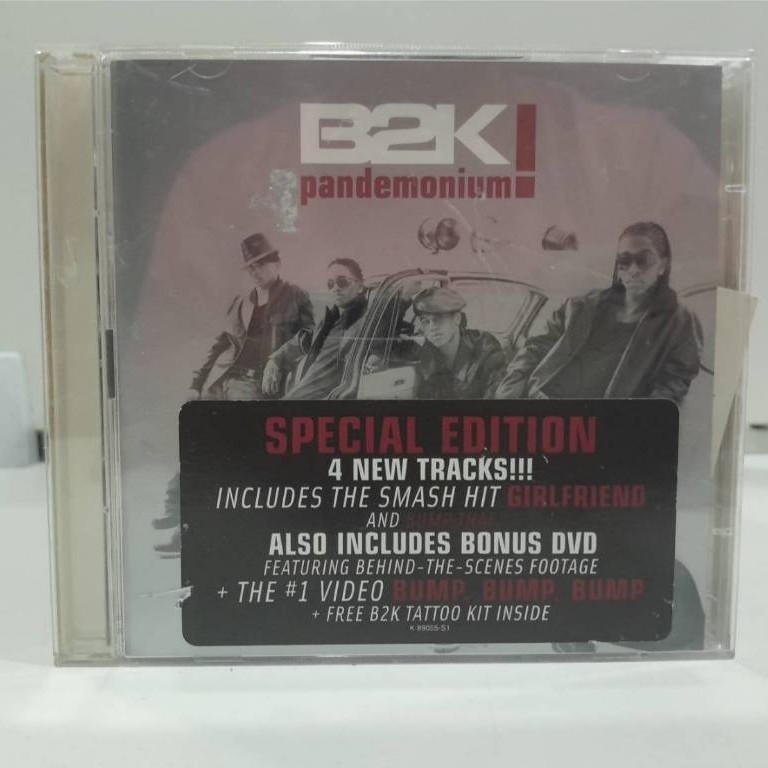 1 DVD +1  CD MUSIC ซีดีเพลงสากล  B2K - Pandemonium! (Special Edition)  (B8B49)