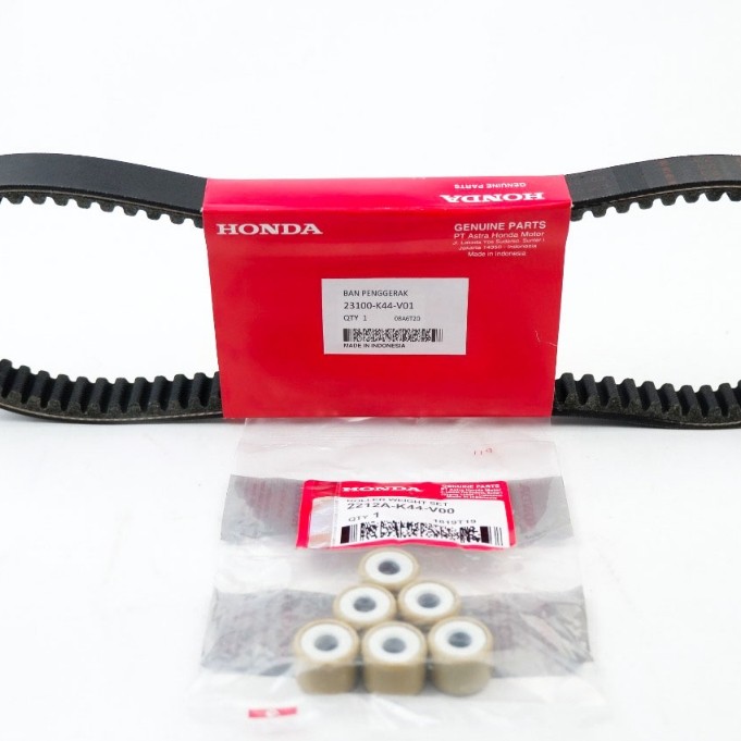 Vanbelt K44 + Roller K44 - Beat Esp - Vario 110 Esp - Scoopy Esp รหัส 23100-K44-V01 + 2212A-K44-V00