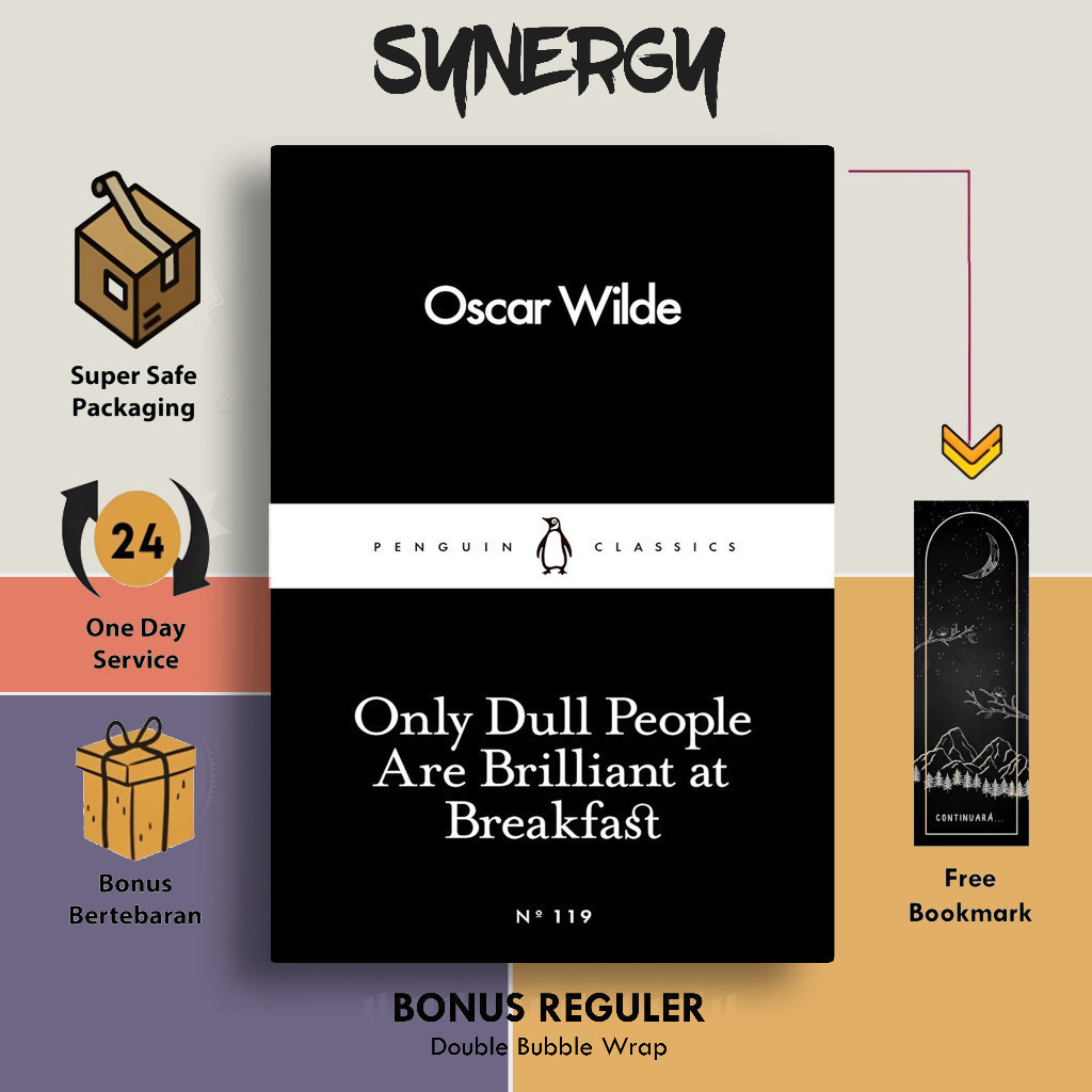 เฉพาะคนหมองคล้ําเป็น Brilliant at Breakfast โดย Oscar Wilde