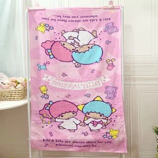 Kuromi Cinnamon Dog Hello Kitty ไมโครไฟเบอร์การ์ตูนผ้าเช็ดตัวดูดซับผ้าเช็ดตัวเด็ก Beach ผ้าเช็ดตัวขนาดใหญ่