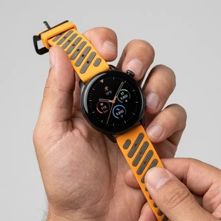 22 มม.สายคล้องคอซิลิโคนสําหรับ Huawei GT6/5/4 46 มม. Amazfit Balance 2/1 สําหรับ Garmin forerunner 265/965/970 สําหรับ Xiaomi นาฬิกา S5 S4 S3 สาย Band