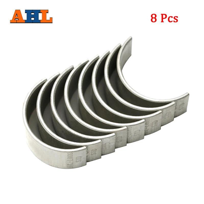 AHAHL 8Pcs Motorcycle STD ~ +200 Connecting Rod Bearing For YAMAHA FZR400RR FZ400 Fazer 1WG 4YR 3TJ 
