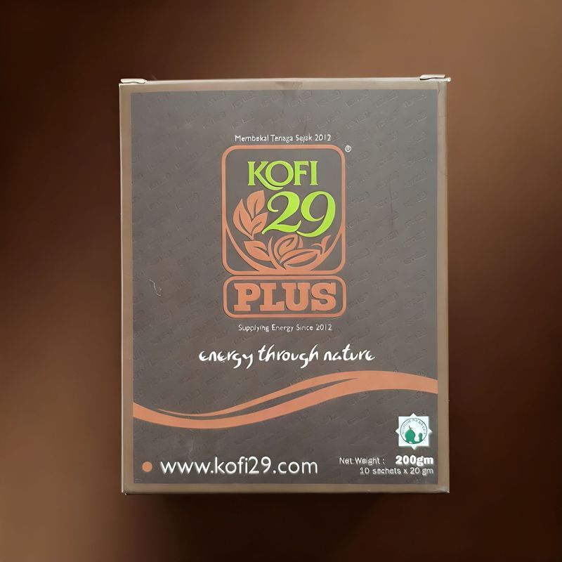 [PLUS] Malaysia KOFi29 Instant Energy Energy Natural Herb Herbal Male Instant Coffee 6.6