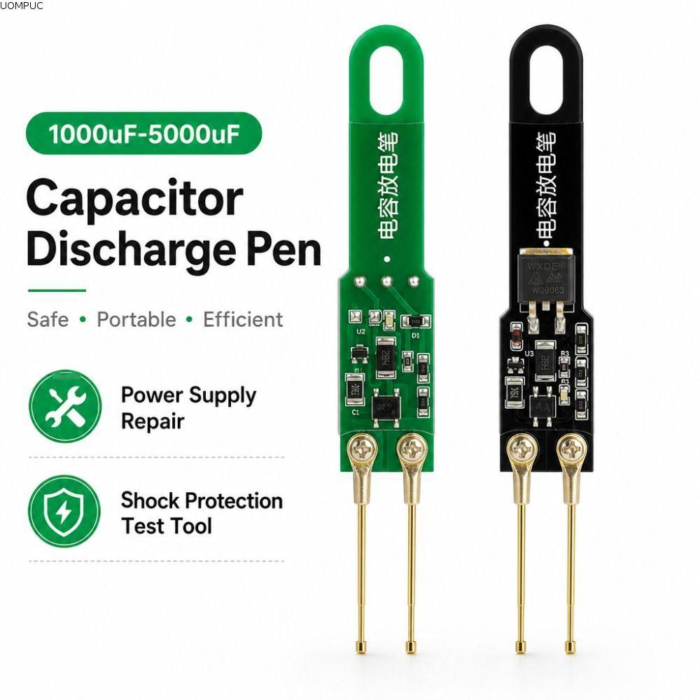 UOMPUC Discharge เครื่องมือ, AC DC Non Polar Capacitor Discharge ปากกา, Fast Discharge สวิทช์ทดสอบ S