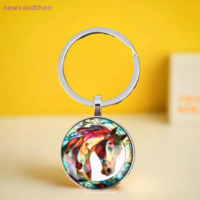 Horse รูปแบบโลหะผสมสังกะสีจี้พวงกุญแจกระเป๋า Charm สําหรับวันเกิดครบรอบวันวาเลนไทน์ของขวัญปีใหม่ ...