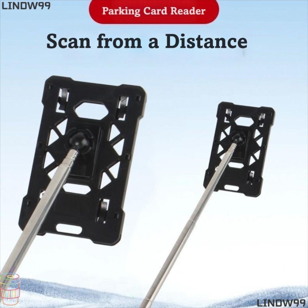 LINDW Telescopic Parking Toll Rod, ปรับความยาว Telescopic Design รถ Toll Card Stick, Creative Long H