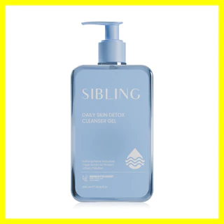 SIBLING Daily Skin Detox Gel Cleanser 300ml เจลล้างหน้าซิบบลิ้ง แพ็กเกจ Cinnamoroll ทำความสะอาดผิวล้ำลึก อ่อนโยน.