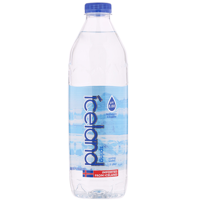 ไอซ์แลนด์สปิงน้ำแร่ธรรมชาติ 1500มล. Iceland Spring Natural Spring Water 1500ml. [หมายเลขบาร์โค้ด 0726281700032 ]