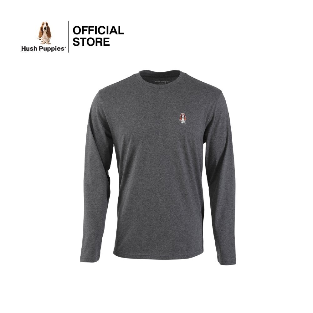 Hush puppies Underwear เสื้อยืดคอกลมแขนยาวผู้ชาย Affordable รุ่น HU HUCLKAF01 Tee