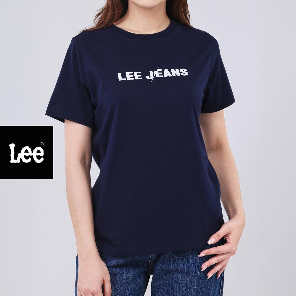 LEE เสื้อยืดแขนสั้นผู้หญิง รุ่น LE S626WTSSF43 สีกรมท่า