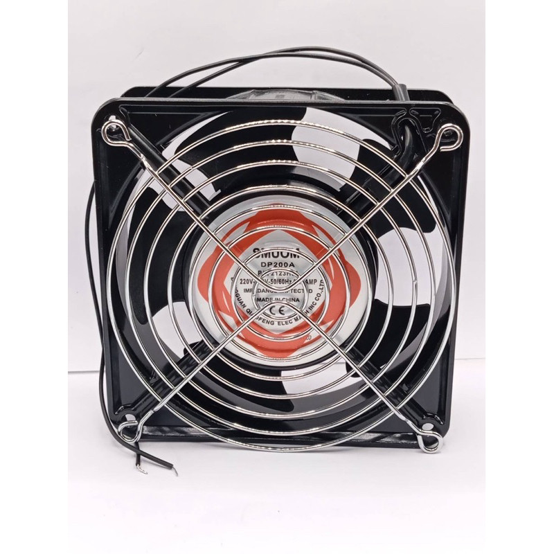 พัดลม 220V พร้อมตะแกรงกันฝุ่น พัดลม +พัดลม4นิ้วครึ่ง พัดลม220v DP200A ตะเเกงพัดลม+พัดลม4นิ้วครึ่ง