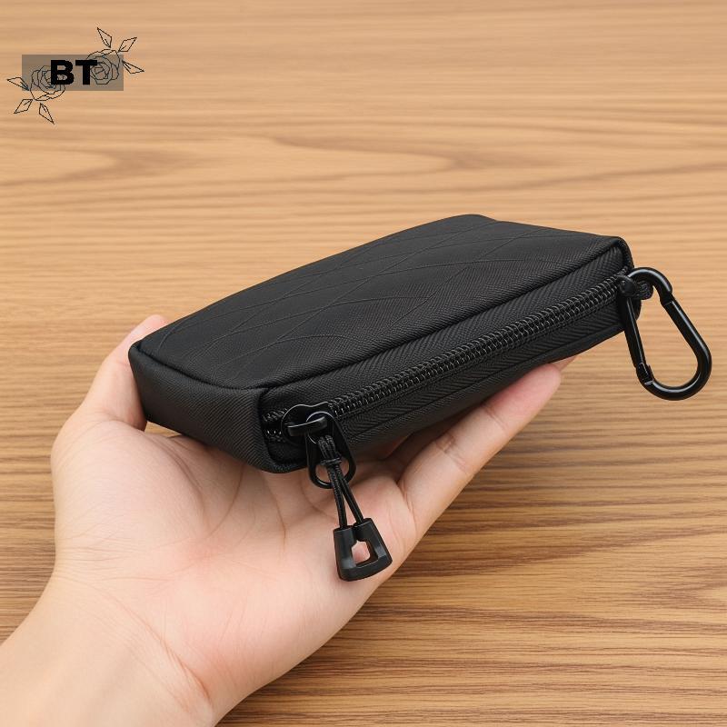 BT Mini Nylon Pouch with Carabiner กันน้ําสําหรับเดินป่าและปิดเสียง [NUW]