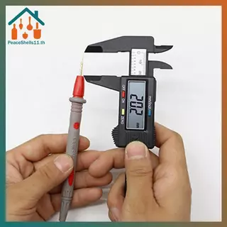 PeaceShells มัลติมิเตอร์ทดสอบตะกั่ว Probe วัด Pin เข็มเคล็ดลับดิจิตอล Multi Meter Tester TH
