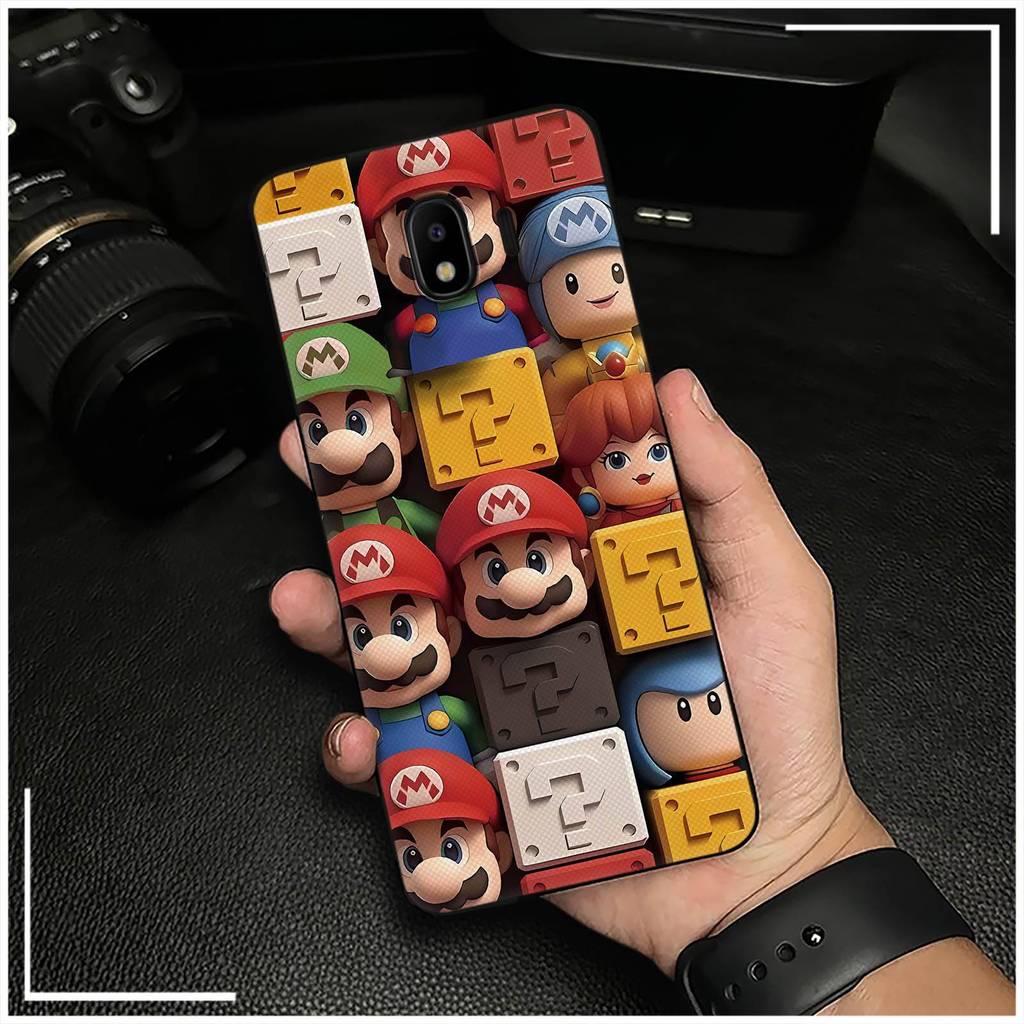 กันกระแทก Graffiti เคสโทรศัพท์สําหรับ Samsung Galaxy J4 2018/J400F ป้องกัน Dirt-proof การ์ตูนน่ารักก