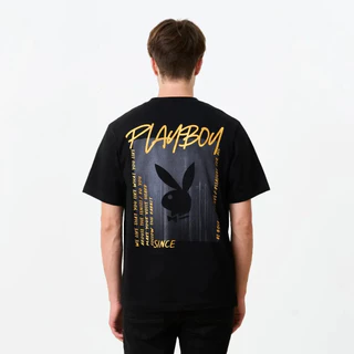 🔥BKK[จัดส่งในกรุงเทพฯ] PLAYBOY เสื้อยืด C ตะกร้า creator งาน forum เสื้อยืดสีดำ รุ่น ผ้าคอตตอน COTTON