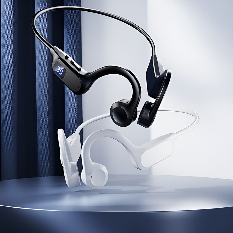 【เกรดการแพทย์ เสียงชัด】หูฟังกระดูกนำเสียง Bluetooth เครื่องช่วยฟัง / เครื่องช่วยฟังไร้สาย / กระดูกนำเสียง / Bluetooth / เกรดการแพทย์