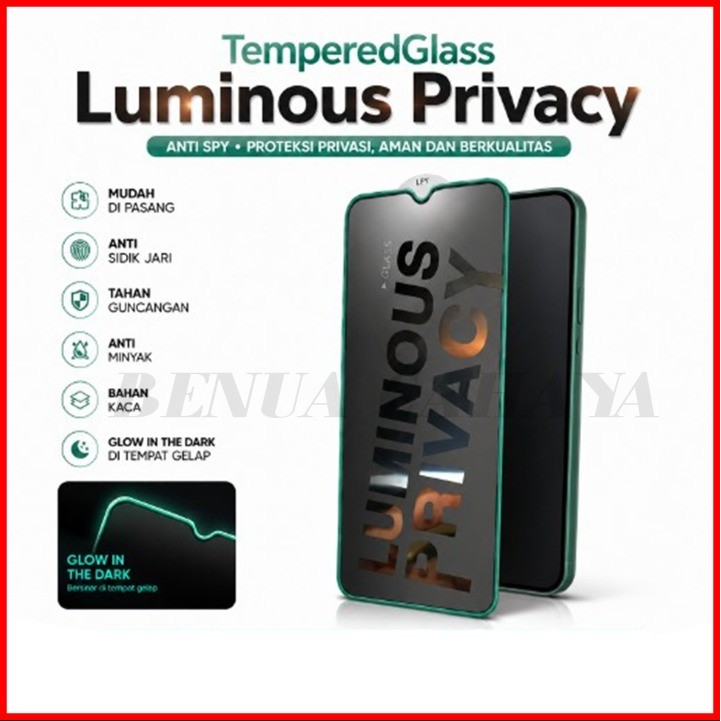TEMPERED GLASS SPY GLOW IN THE DARK OPPO RENO 3 RENO 2 2F 2Z RENO 6.6