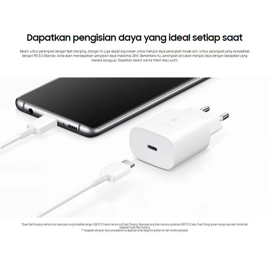 Samsung หัวชาร์จ PD 25W 45W Type C Super Fast Charging thumbnail 5