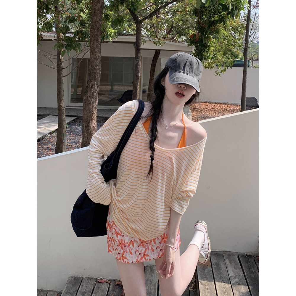 Glassy Skyพร้อมส่ชุดเซ็ทเกาหลีเกิร์ลลี่ รูปที่ 3