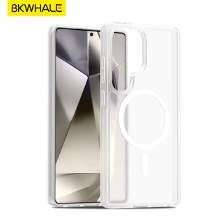 SAMSUNG BKWHALE Magnetic Matteเคสโทรศัพท์สําหรับSamsung Galaxy S26 S25 S24 S23 Ultra + S25FE S24FE S25 Edge S24 S23 FEกันกระแทกเคสโทรศัพท์