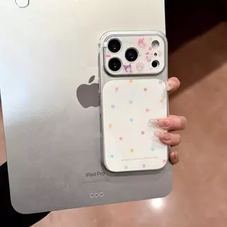 เคสโทรศัพท์ลายจุด ใช้ได้กับ iPhone 13/11/12/17/14/15 Plus/16 Pro Max ผลิตจากอะคริลิกคุณภาพสูง กันกระแทกและทนทาน
